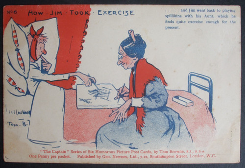 Tom browne comic captain - tom,