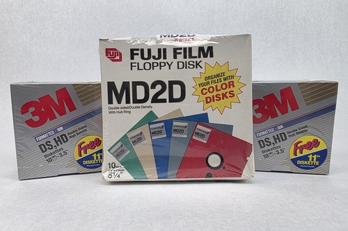 Sealed floppy disk lot - sealed, 22x