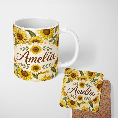 11oz tea coffee mug bright - tea,