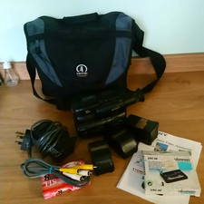 Sony Handycam Video8 CCD-TR303e with Accessories and Tamrac Storage Bag