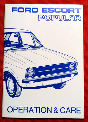 1975 ford escort popular - ford,
