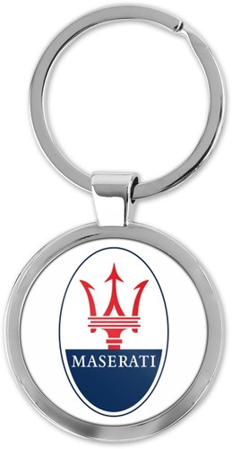 Maserati car logo - maserati, keyring