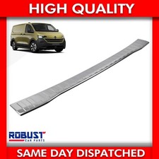 CHROME REAR BUMPER PROTECTOR STOP DAMAGE FOR VW TRANSPORTER CARAVELLE T7 2025 ON