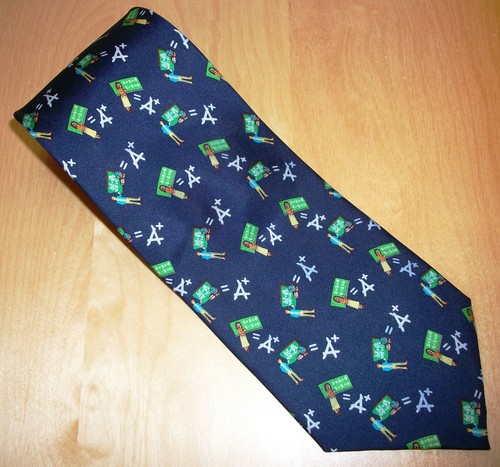 Chalkboard math teacher navy - math,