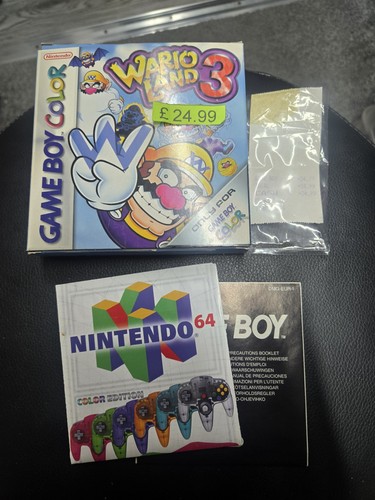 Nintendo gameboy colour wario - nintendo,