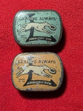 Two Perophone Gramophone Needle Tins - 2 Colours