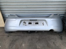 NISSAN MICRA MK4 K13 2014-2020 REAR BUMPER SILVER
