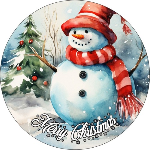 Christmas snowman tree cake - christmas,
