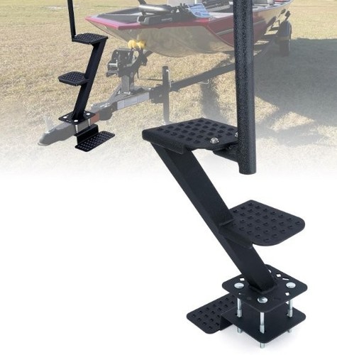 Step boat trailer - boat,
