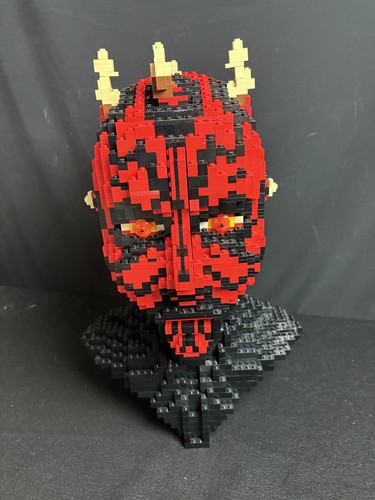 Lego 10018 darth - maul, bust