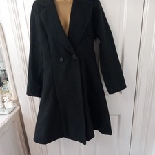 FIT AND FLARE COAT SIZE SMALL