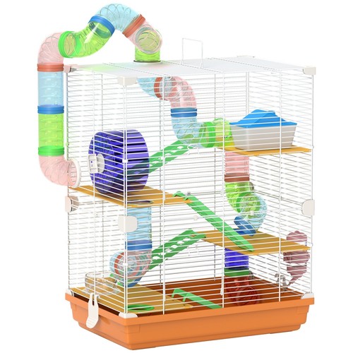 Pawhut hamster cage carrier - pawhut,