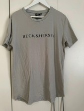 BECK&HERSEY Grey Logo T-Shirt