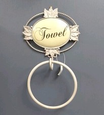 Shabby chic towel ring with - chic,