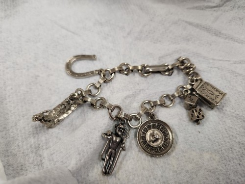 Casino bracelet charms devil - bracelet,