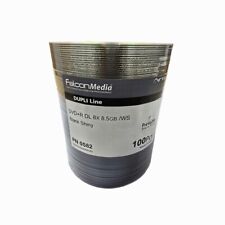 25 x Falcon DVD+R DL 8.5gb Blank Shiny 8x - Highest Quality Dual Layer Ever!