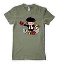 Baby Child Angus AC DC Johnson Building Bricks Peronalised Unisex Adult T Shirt