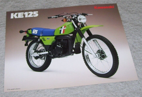 Kawasaki ke125 a12 motorcycle - ke125,