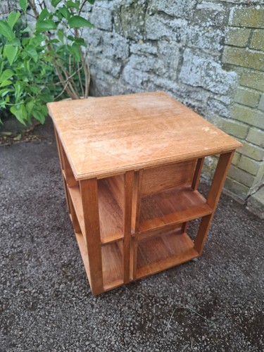 Vintage rotating side table - vintage,