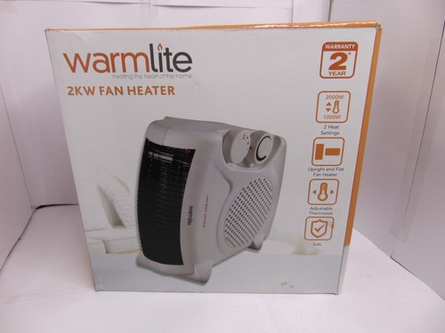 Warmlite 2kw fan heater - warmlite,