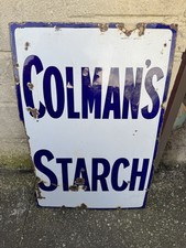 Original Colmans Starch Enamel