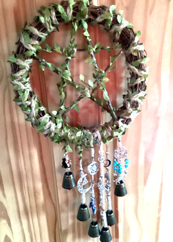 Pagan wiccan hanging witch - wiccan,