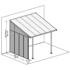 Palram Canopia Feria 3