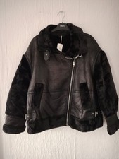 Bludeise Aviator Jacket Faux