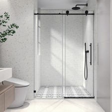 5476 BLACK frameless one fixed