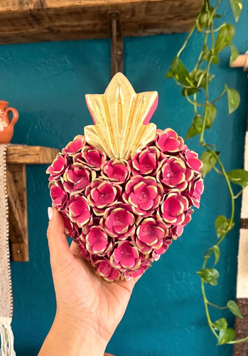 Hand carved heart - heart,, farmhouse