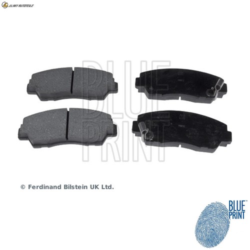 Brake pad set disc - set,
