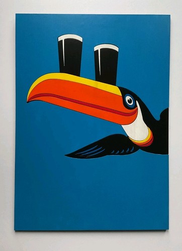 Guinness toucan wooden - toucan,