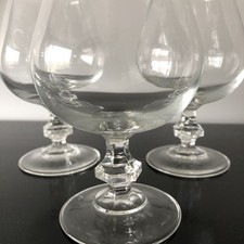 Set vintage crystal glass - of,