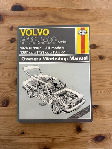 Haynes manual 715 volvo 340 - volvo,