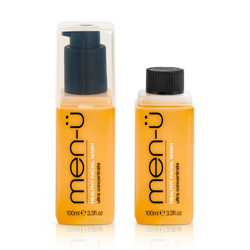 Men healthy facial wash - healthy,