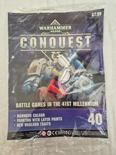GAMES WORKSHOP WARHAMMER 40K CONQUEST ISSUE 40 PAINTS & MAGAZINE NEW X3 PAINTS