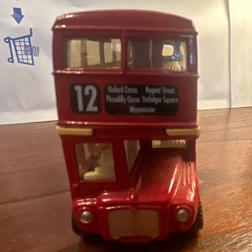 London route diecast red - route, 12