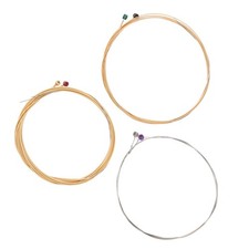 6Pcs Steel Core Guitar Strings Stable Resonance For Acoustic Guitar Beginners