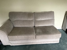 Grey corner suite sofa used. One owner bought 2018.