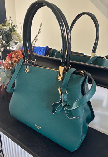 Dune london green faux - london,