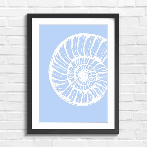 Minimalist nautilus shaped - minimalist,