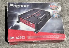 Pioneer a3702 car amplifier - gm-a3702,