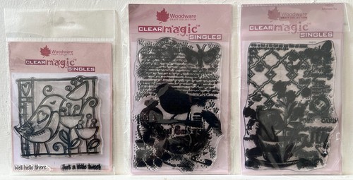 Woodware stamps sets - -,