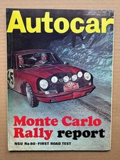 NSU RO80 AUTOCAR MAGAZINE