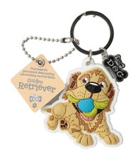 H&H WAGS & WHISKERS DOG & CAT BREED KEYRINGS VARIOUS DESIGNS 