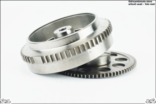 Flywheel with starter - , pulley