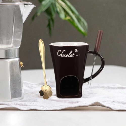 Chocolate fondue pot - chocolate,