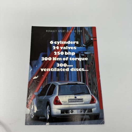 Renault sport clio brochure - renault,