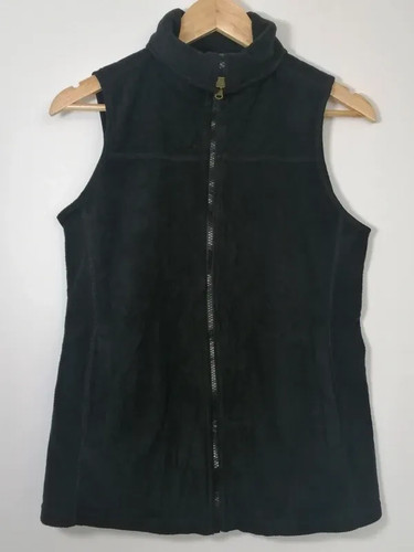 Chaps black fleece gilet vest - chaps,