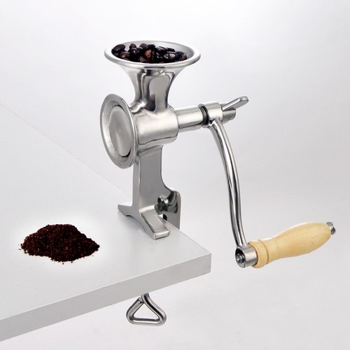 Hand crank grain mill - hand,